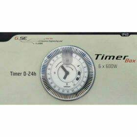 GSE - Quadro Elettrico con timer Timer Box 6x600W
