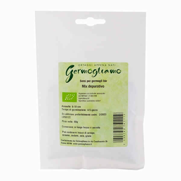 Germogliamo - Semi per germogli Bio - Mix Depurativo