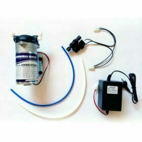 Growmax Water - Kit Pompa RO Alto Flusso 2.0A (booster per osmosi inversa)