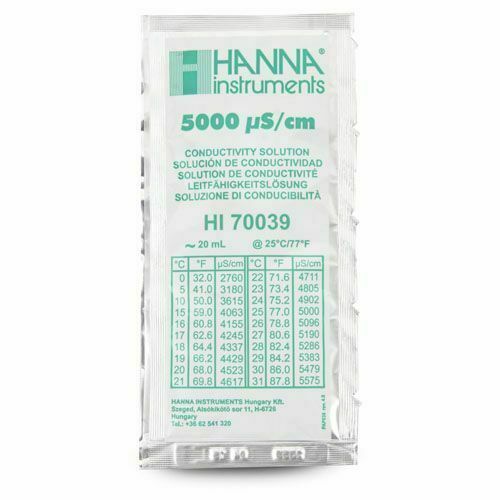 Hanna Instruments - HI70039 Soluzione calibrazione EC 5000 µS/cm 20ml