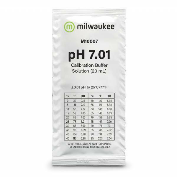 Milwaukee - M10007 soluzione calibrazione pH 7.01 Scatola 25 x 20ml