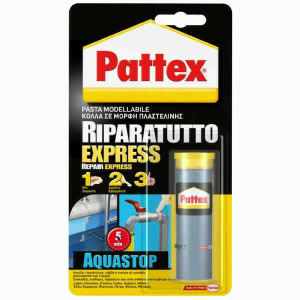 Pattex - Riparatutto Express Aquastop 48gr