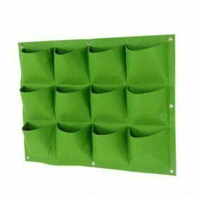 Prato Verticale Fai da Te: Verde Verticale Moduli da 12 Tasche Giardino Pensile