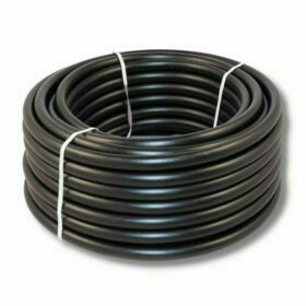 Tubo rinforzato 19mm PVC nero 25mt (irrigazione)