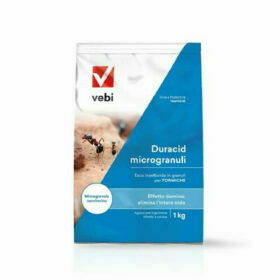 Vebi - Duracid Microgranuli (formiche, pulci, blatte, mosche, zecche) 1Kg