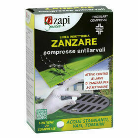 Zapi - Compresse Antilarvali (insetticida zanzare) flacone da 20 compresse da 2g
