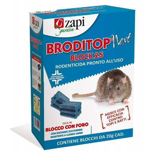 Zapi - Topicida BRODITOP Next BLOCK 300gr
