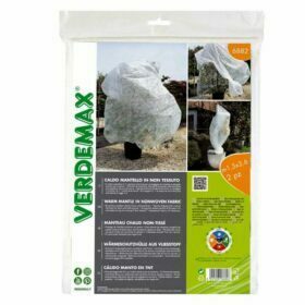 Verdemax - Caldo mantello in TNT 17 gr-mq 2,2x4,4m 2 pz bianco
